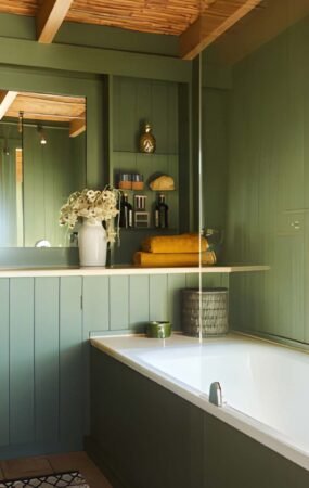 Bathroom Wallpaper Decorating Ideas